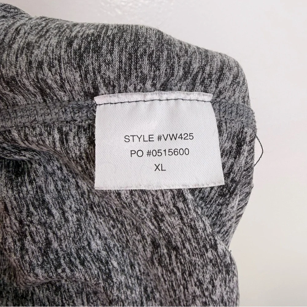 VUORI Heather Gray Halo Essential Wide Leg Dream Knit Pants - Picture 6 of 6